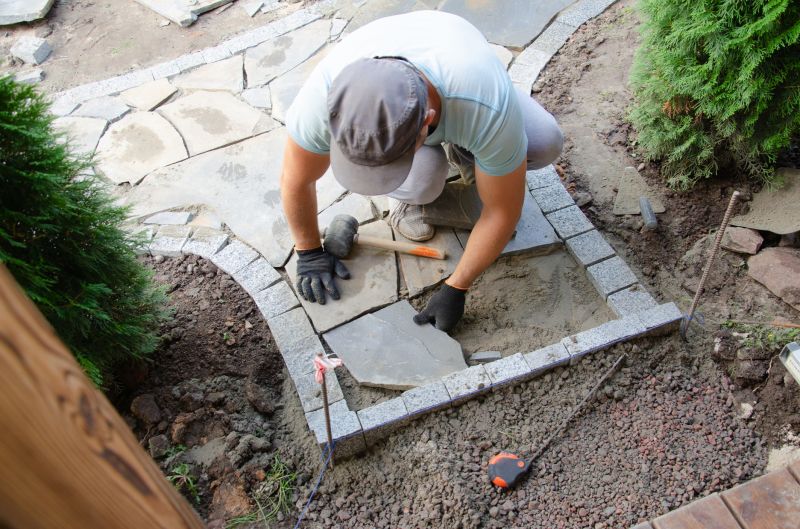 Stone Walkway Repair