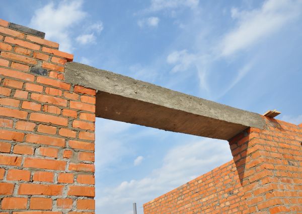 Lintel Installation in Destin