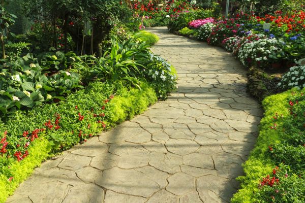 Stone Pathway Repair in Destin