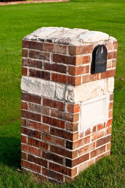Brick Mailbox Installation in Destin