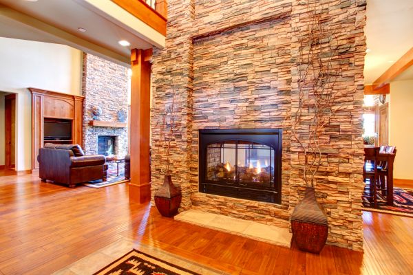 Stone Hearth Installation in Destin